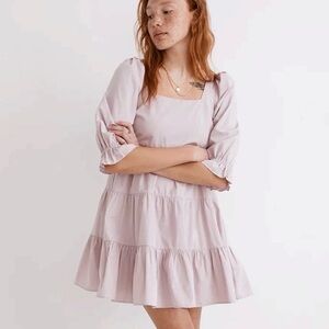 Madewell Lilac Mini Dress